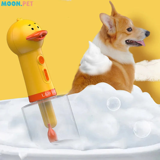 Yellow Duck Pet Cleaning Machine